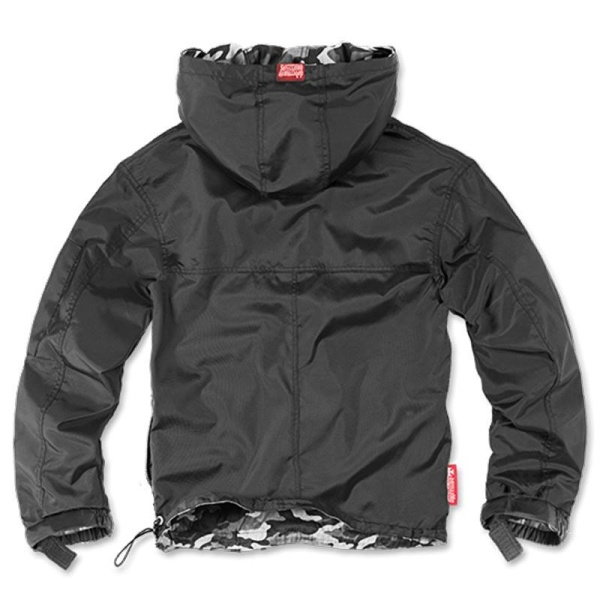 Зимняя куртка DA Dobermans Duble side, Черная