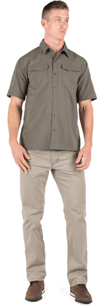 Рубашка 5.11 Freedom Flex Woven, S/S, Ranger Green