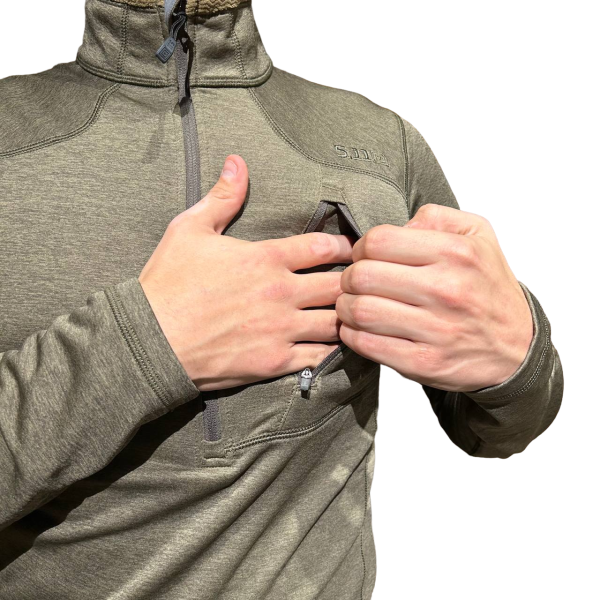 Толстовка 5.11 Recon Half Zip Fleece, Tundra