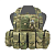 Warrior Жилет Chest Rig 901 Bravo с подсумками M4 ATACS FG