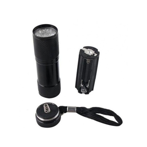 Фонарь УФ 9 диодов 395 нм