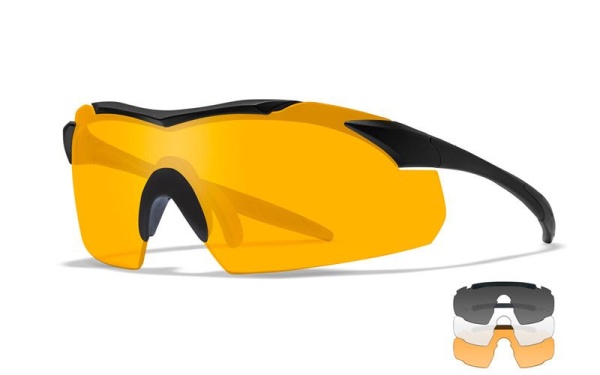 Очки Wiley-X, Vapor Grey/Clear/Light Rust Matte Black Frame