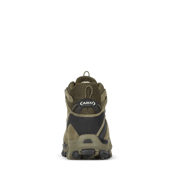 Ботинки треккинговые AKU Alterra Lite Mid GTX, Camo Green / Black