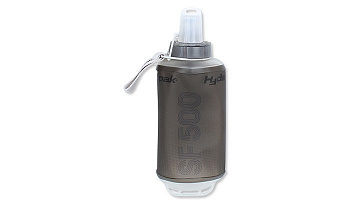 Складная фляга Hydrapak SoftFlask с поилкой-клапаном типа Bite, емкость 500 мл., цвет Smoke