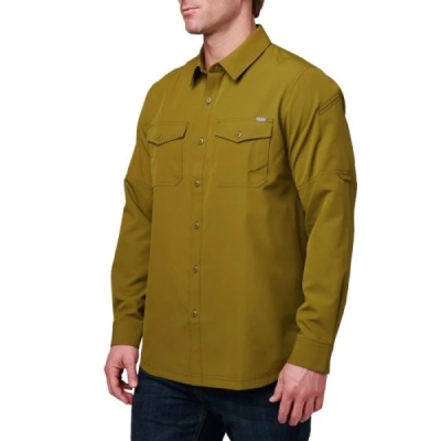 Рубашка 5.11 Marksman L/S Shirt (Rifle Green, S)