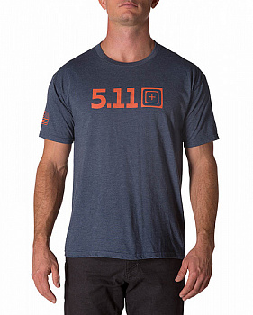 Футболка 5.11 Legacy POP Tee, Navy Heather