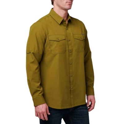 Рубашка 5.11 Marksman L/S Shirt (Rifle Green, L)
