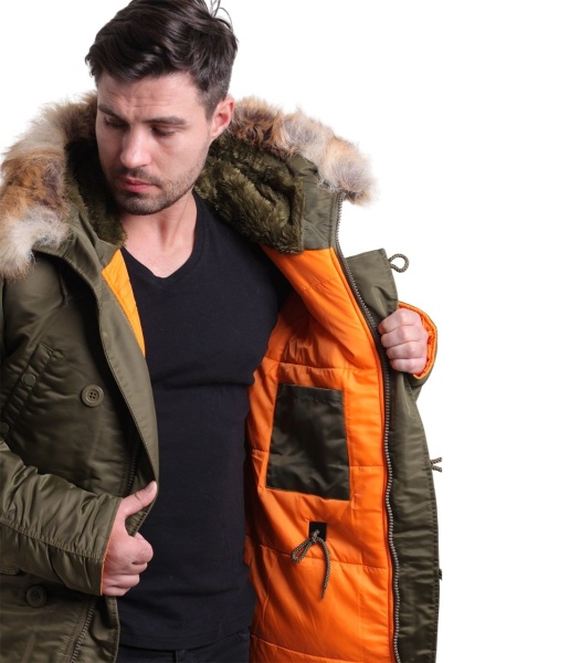 Куртка Apolloget, Tight Husky II, Capers/Orange