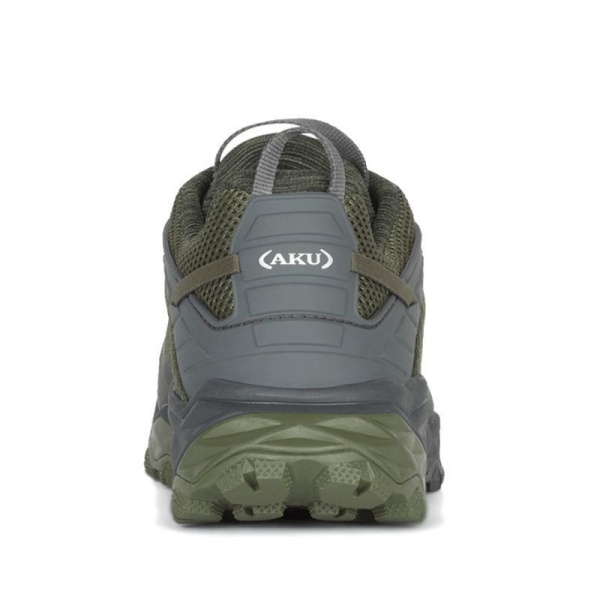 Кроссовки треккинговые AKU Flyrock GTX, Grey / Green