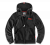 Толстовка с капюшоном на молнии DA Viking 1969, Черный