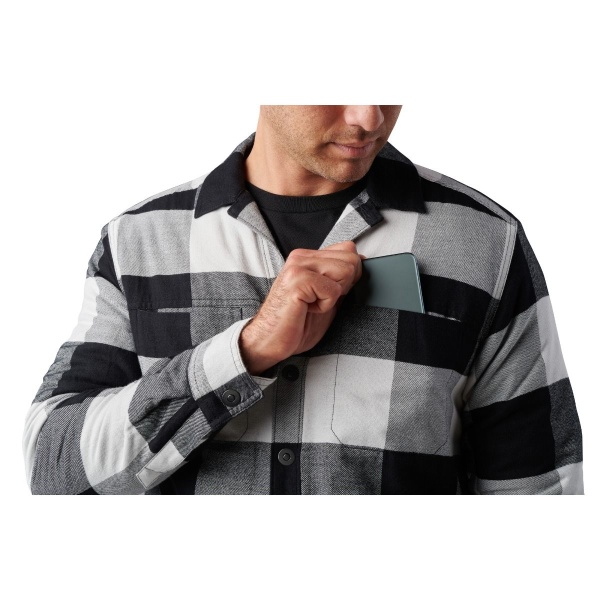 Рубашка 5.11 Seth L/S, с мехом, Cinder Plaid
