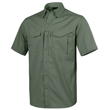 Рубашка Helikon DEFENDER Mk2 Short Sleeve, Olive Green