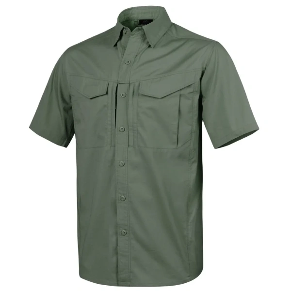 Рубашка Helikon DEFENDER Mk2 Short Sleeve, Olive Green