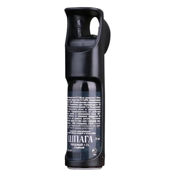 Баллончик струйный "Шпага", в блистере, 25 мл