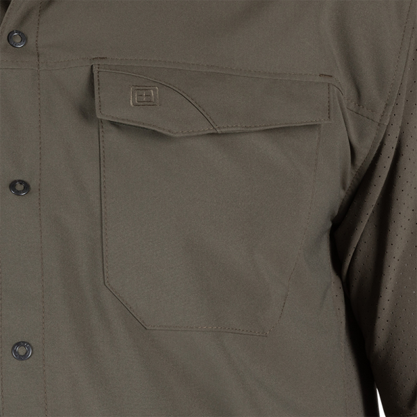 Рубашка 5.11 Freedom Flex Woven, S/S, Ranger Green