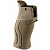 Пистолетная рукоятка прорезиненная Fab Defense для M16/M4/AR15, Gradus, Tan