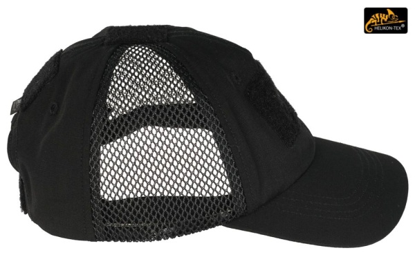 Бейсболка Helikon BBC Vent (с сеткой), Black