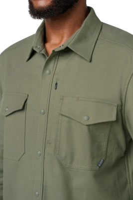 Рубашка 5.11 Austin Flannel Solid (Tank Green, L)