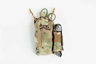 Подсумок Phantom, под аптечку вытяжной, Capsula (Multicam) с содержимым