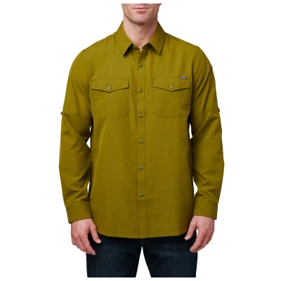Рубашка 5.11 Marksman Long Sleeve Shirt, Rifle Green