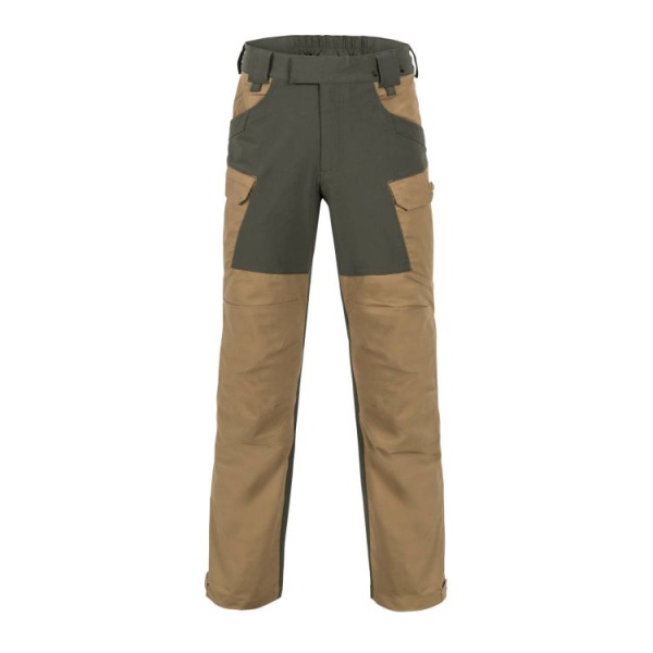 Брюки Helikon Hybrid Outback Pants, DuraCanvas, Coyote / Taiga Green A