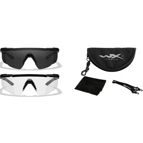 Набор очков тактических Wiley X, Saber Advanced 307, 2 Frames