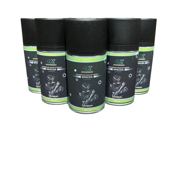Оружейная краска, серия Titanium, цвет Зеленый лесной 350 мл.