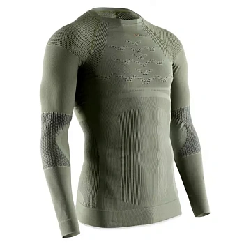 Футболка мужская HUNT ENERGIZER 4.0 SHIRT LG SL MEN, OLIVE GREEN/ANTHRACITE