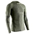 Футболка мужская HUNT ENERGIZER 4.0 SHIRT LG SL MEN, OLIVE GREEN/ANTHRACITE