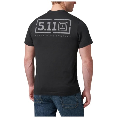 Футболка 5.11 PT-R Brick Lockup S/S Tee (Black, S)