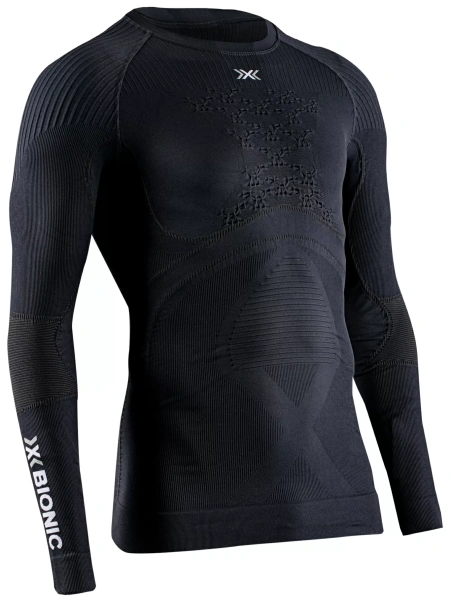 Футболка мужская ENERGY ACCUMULATOR 4.0 SHIRT LG SL MEN, OPAL BLACK/ARCTIC WHITE