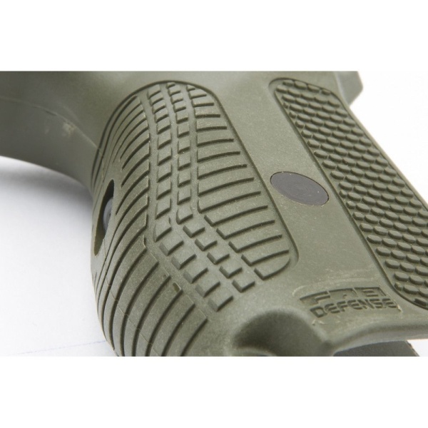 Рукоятка для пистолета Макарова Fab Defense (зеленая) для правши