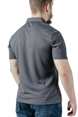 Поло MILGEAR, ACT S/S (Dark Grey, S)