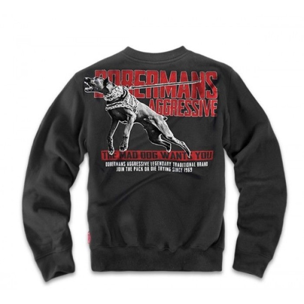 Толстовка DA Dobermans, Черный