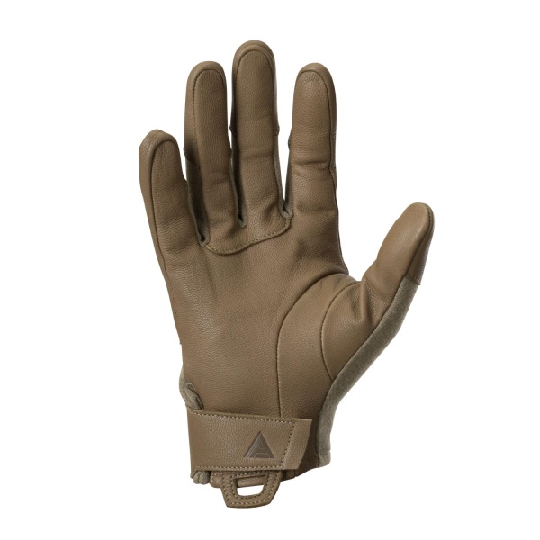 Перчатки тактические Direct Action CROCODILE FR Gloves Short, Nomex, Light Coyote