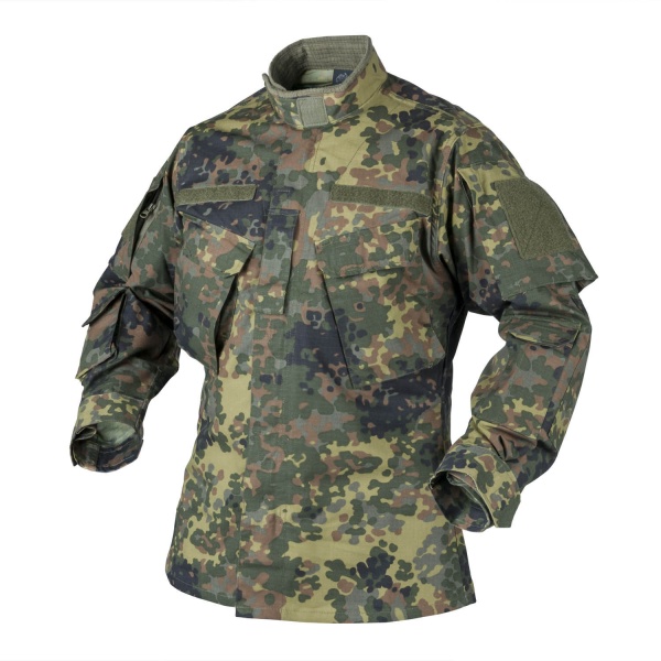 Рубашка Helikon CPU, PolyCotton RipStop, Flecktarn