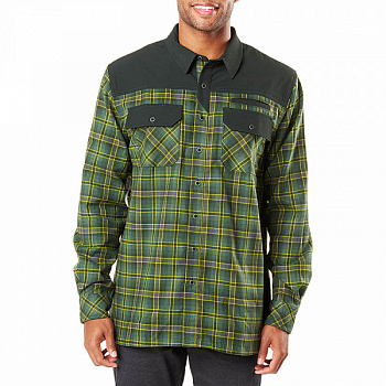 Рубашка 5.11 Endeavor Flannel, Thyme Plaid