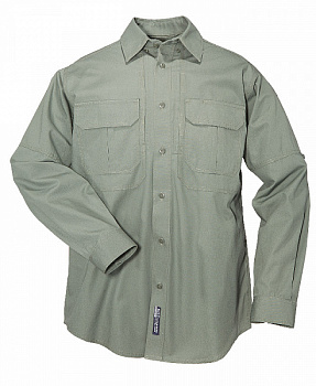 Рубашка 5.11 Tactical, Long Sleeve, OD Green
