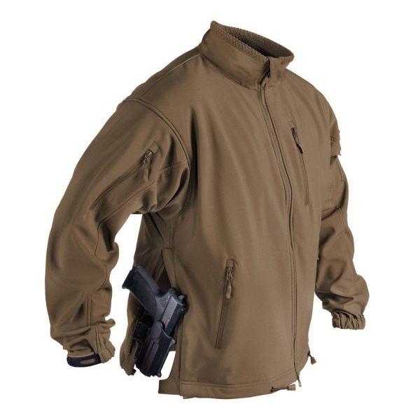 Куртка Helikon Jackal QSA Jacket, Shark Skin, Coyote