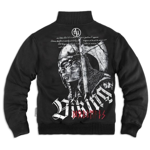 Зимняя толстовка DA Viking, Черная