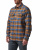 Рубашка 5.11 Gunner Plaid Long Sleeve Shirt, Cobalt Blue Plaid