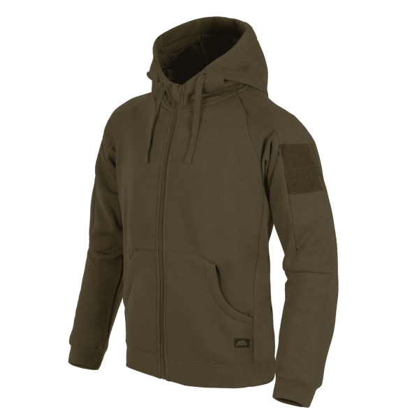 Толстовка Helikon Urban Tactical Hoodie Lite FullZip (Green, S)