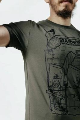 Футболка MILGEAR, Я в порядке (Olive, L)