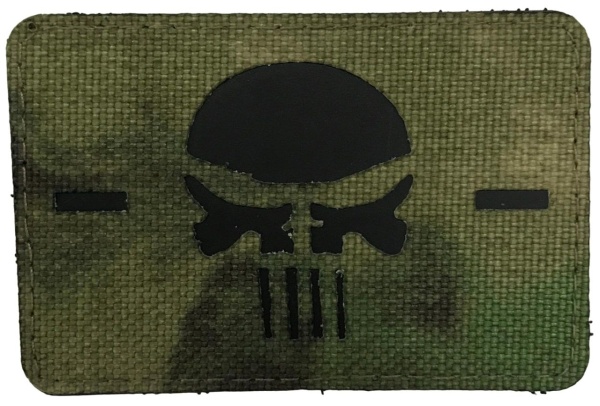 Патч Каратель, мох-чёрный