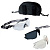 Очки баллистические Bolle, Combat Clear, black (трое линз)