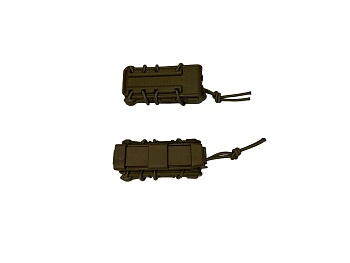 Подсумок Tactical Warrior, пистолетный под 1, молле пластик