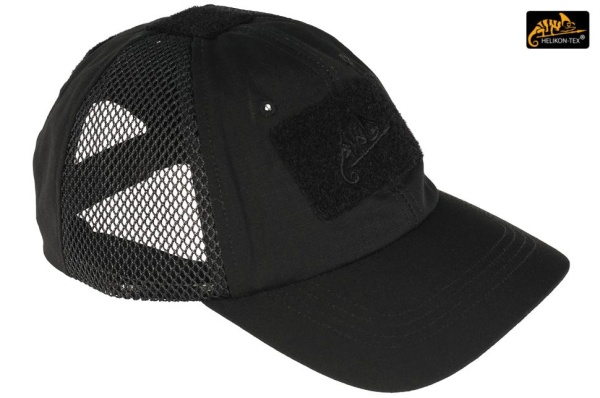Бейсболка Helikon BBC Vent (с сеткой), Black