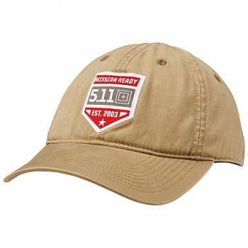 Кепка-бейсболка 5.11 Mission Ready Cap, Coyote