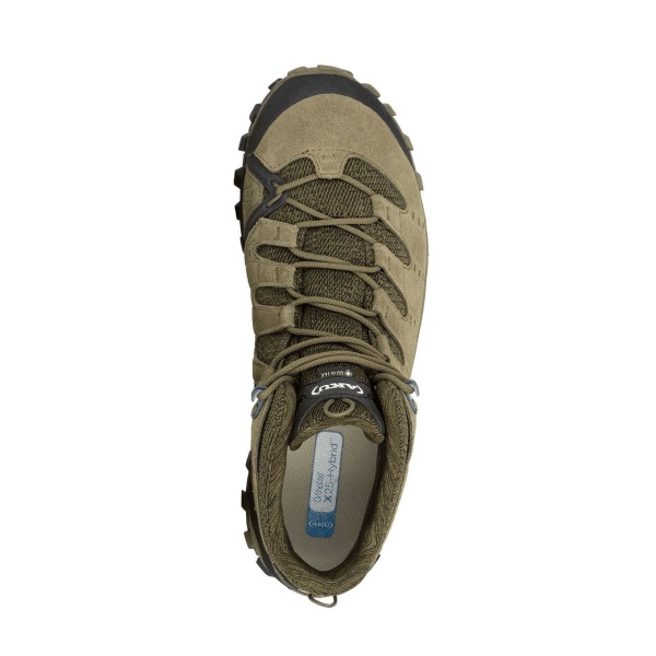 Ботинки треккинговые AKU Alterra Lite Mid GTX, Camo Green / Black